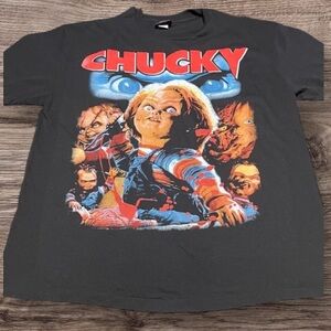 Chucky Bride of Chucky Graphic T-Shirt Grail Size XL